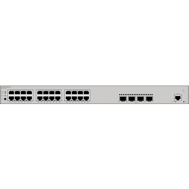 Huawei Switch S220-24p4x (24*Ge Ports(400w Poe+), 4*10ge Sfp+ Ports, Built-In Ac Power)