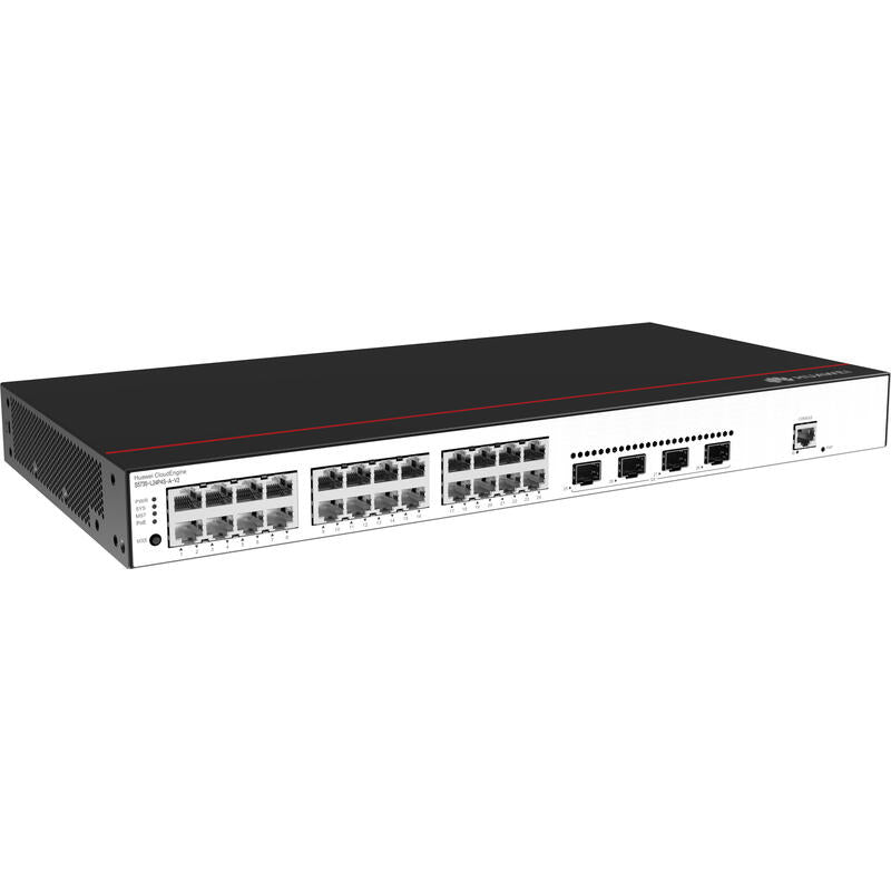 Huawei Switch S5731-S24p4x (24*10/100/1000base-T Ports, 4*10ge Sfp+ Ports, Poe+, Without Power Module) + Software (02353ahx-003 + 88037bnm)