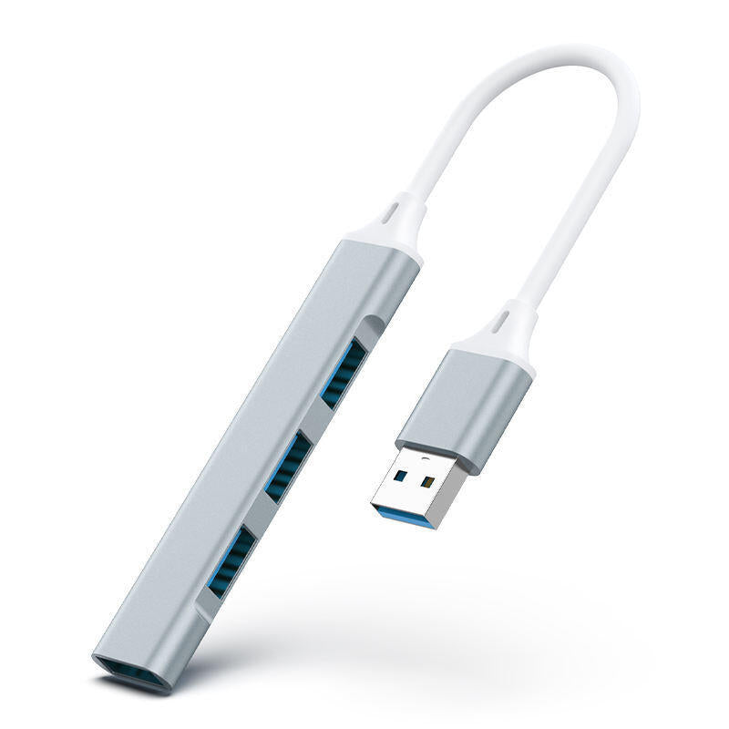 Hub 4 Puertos Usb 3.0 A 4x Usb 3.0 De Alta Velocidad Gris