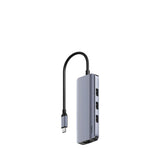 Hub Cudy 6-In-1 Usb-C With Gbe & 4k60hz Hdmi