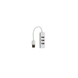 Hub Usb 2.0 Home Tech Dk-2146 4xusb 2.0 Color Blanco