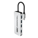 Hub Usb-C Basic Usb-C Para 4x Usb-A 3.0