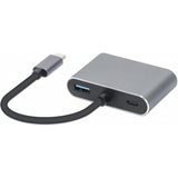Hub Usb Typ-C 4w1 4k 30hz Vga