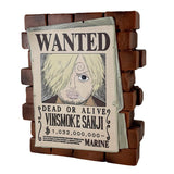 Hucha Onepiece Affiche Wanted Sanji