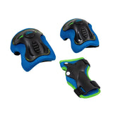 Hudora Protector Conjunto Niños (Negro/Azul, Talla S)