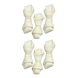 Hueso Blanco Anudado Zolux  Masticable Para Perros - 54 G