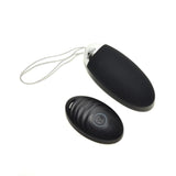 Huevo Vibrador Con Control Remoto Venice Negro
