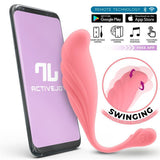 Huevo Vibrador Con Movimiento Waving Con App Usb