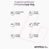 Huevo Vibrador Con Movimiento Waving Con App Usb