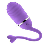 Huevo Vibrador Control Remoto Odise Usb Silicona Purpura