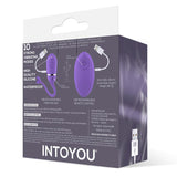 Huevo Vibrador Control Remoto Odise Usb Silicona Purpura