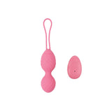 Huevo Vibrador Control Remoto Ridged Usb Silicona 7.4