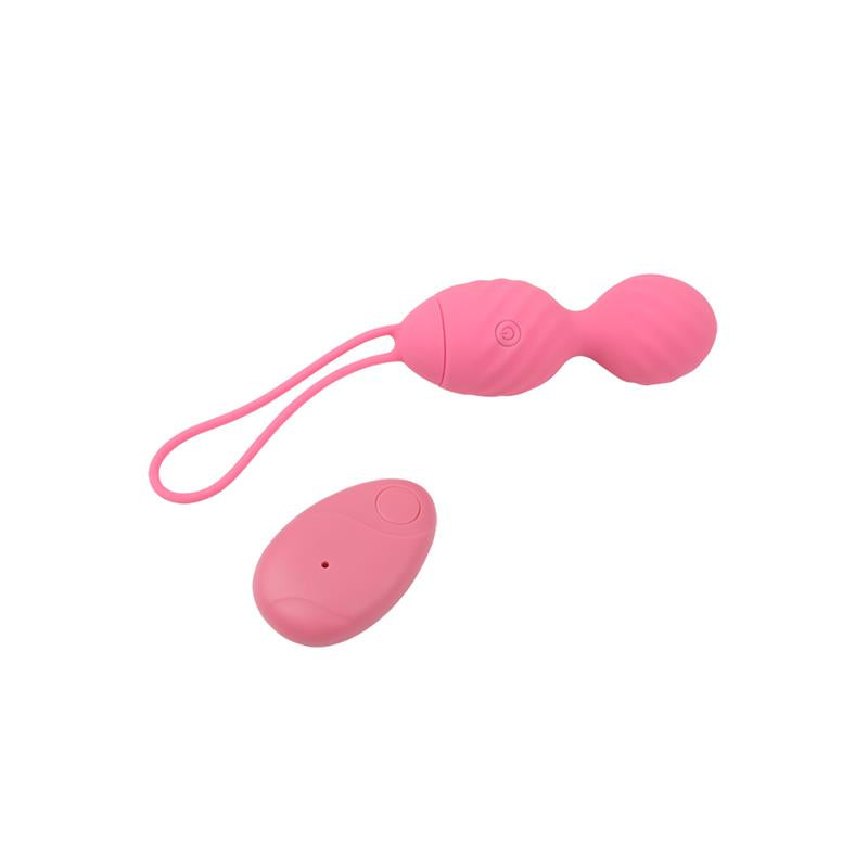 Huevo Vibrador Control Remoto Ridged Usb Silicona 7.4