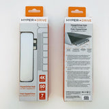 Hyper Duo 7-In-2 Macbook Pro Hub Silver