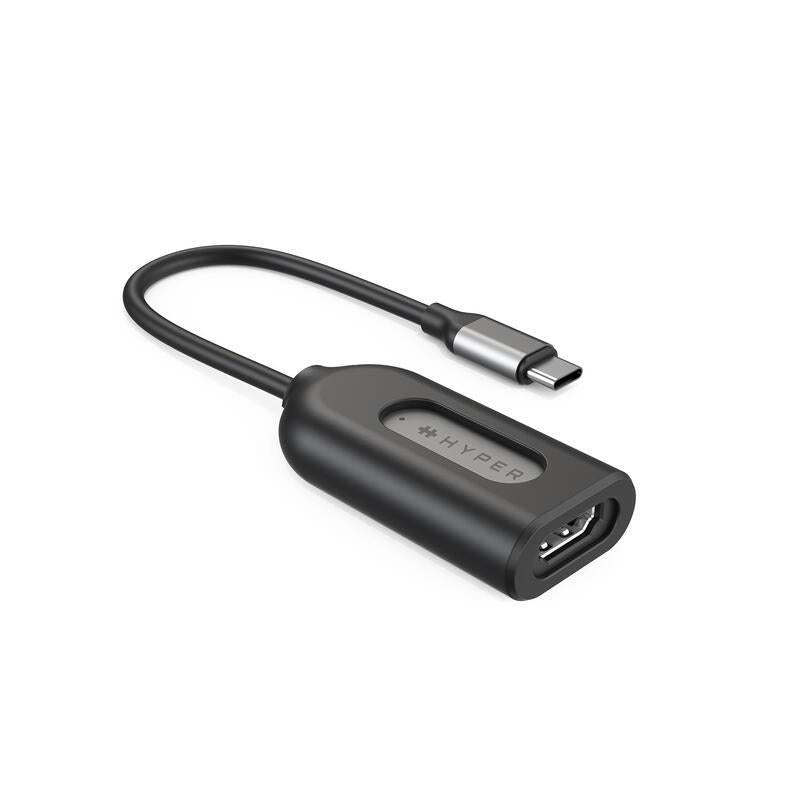 Hyper Hd-H8k Usb Tipo C Hdmi Acero Inoxidable