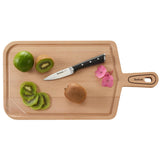 Ice Force K232s5 - Cuchillo-Block Besteck-Set - Acero Inoxidable - Abs - Acero Inoxidable - Madera - Negro