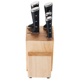Ice Force K232s5 - Cuchillo-Block Besteck-Set - Acero Inoxidable - Abs - Acero Inoxidable - Madera - Negro