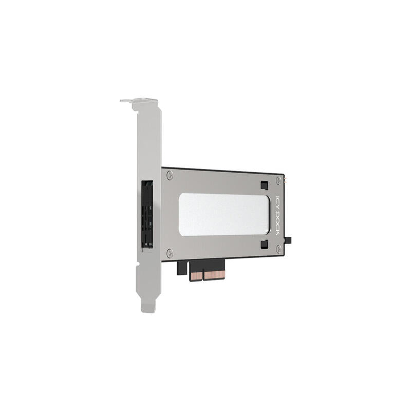 Tarjeta Icy Dock Expressslot Elite Mb840m5p-B, De Interfaz Negro/Plata Mb840m5p-B