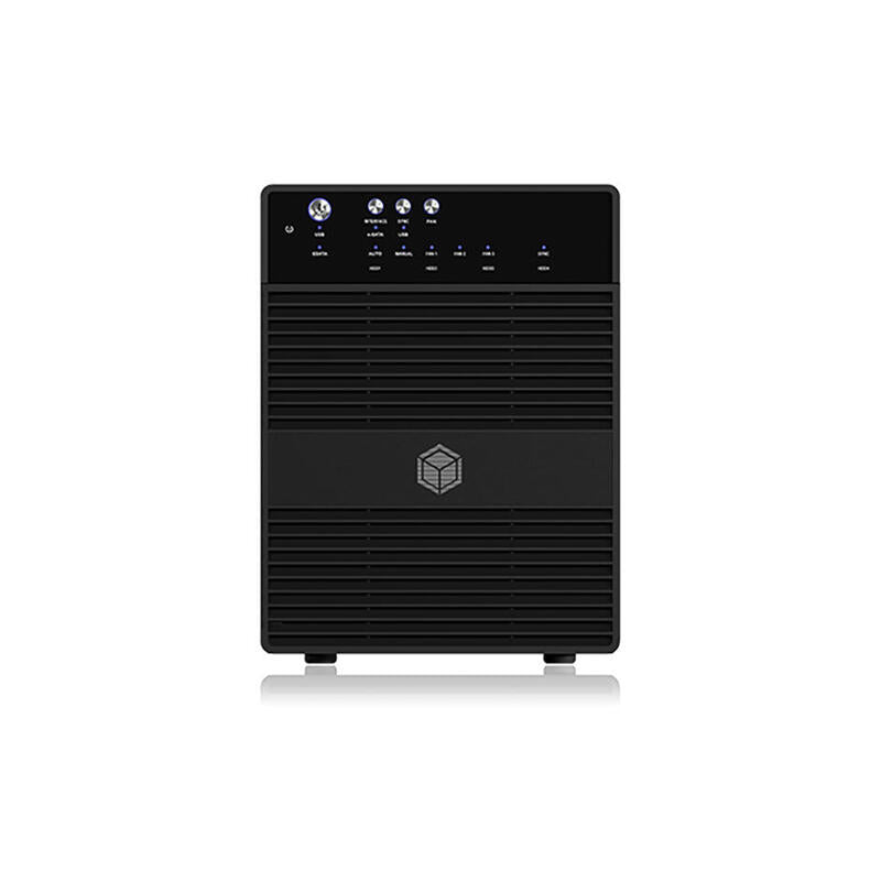 Icybox Ib-3640su3 External 4x3.5" Hdd Case Sata To Usb 3.0 Esata Jbod Black