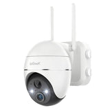 Iegeek Zs-Gx1s 3mp/2k Wifi Ip65 Blanco - Cámara De Seguridad Exterior