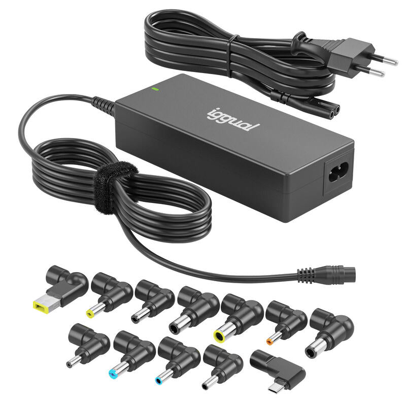Iggual Cargador Universal Cua-C-12t-90w