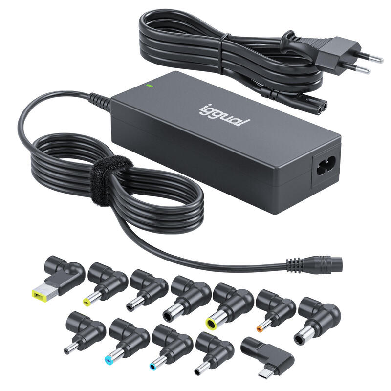 Iggual Cargador Universal Cua-C-12t-90w