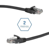 Iggual Latiguillo Cat6 Utp Lszh 2 Metros Negro