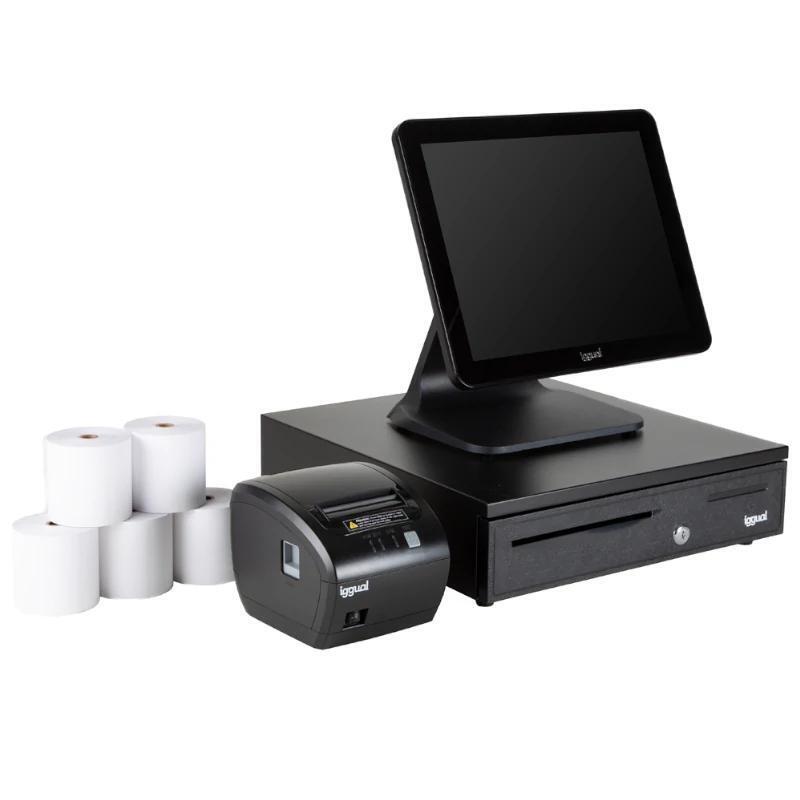 Iggual Pack Completo Tpv 15 Aio Easy 80 Iron-50