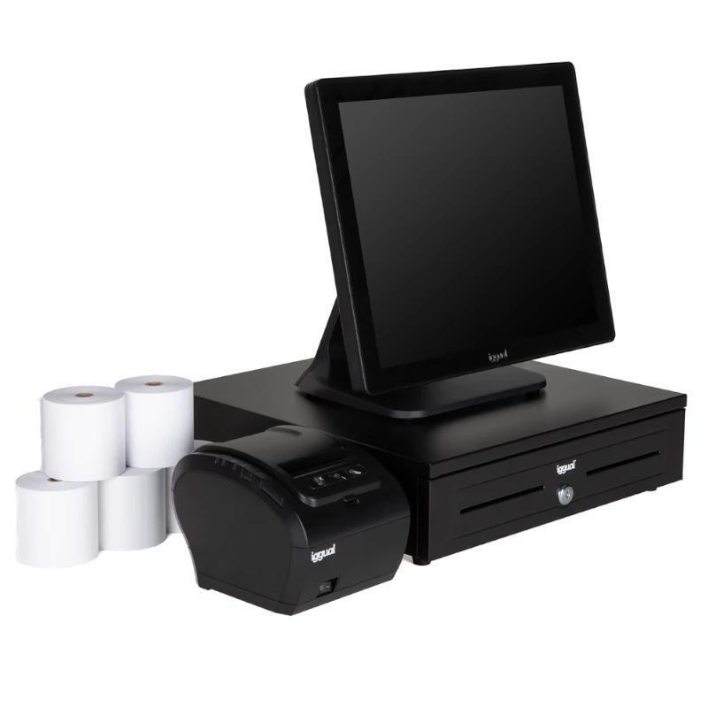 Iggual Pack Completo Tpv 17 Aio Tp8002 Iron-Hd