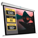 Iggual Pantalla Eléctrica 4:3 100" 180x180 Cm