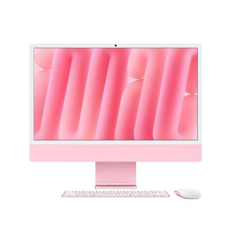Imac  Pantalla Retina  24 M4 De Apple  Cpu De 8 N Cleos Y Gpu De 8 N Cleos  16 Gb  256 Gb Ssd - Rosa