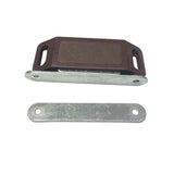 Imán Para Puerta Marrón, 2 Piezas, 75 X 15 X 24 Mm