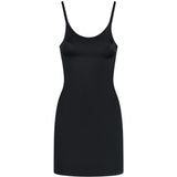 Bye-Bra - Single Vestido Invisible Negro Talla L