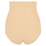 Bye-Bra - Faja Sin Costuras Estilo Panties Beige Talla M