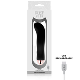 Dolce Vita Vibrador Recargable Two Negro 10 Velocidades