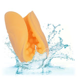 Calexotics - Beaded Grip Masturbador Texturado Naranja