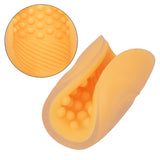 Calexotics - Beaded Grip Masturbador Texturado Naranja