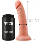 Fetish Submissive Cyber Strap - Arnes Con Dildo Y Bala Control Remoto Tecnologia Watchme S