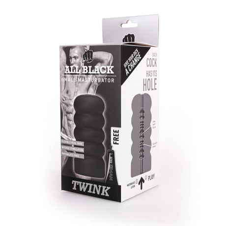 All Black - Masturbador Twink