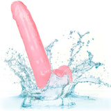 Queen Size Pene Gelatina 25,5cm - Rosa