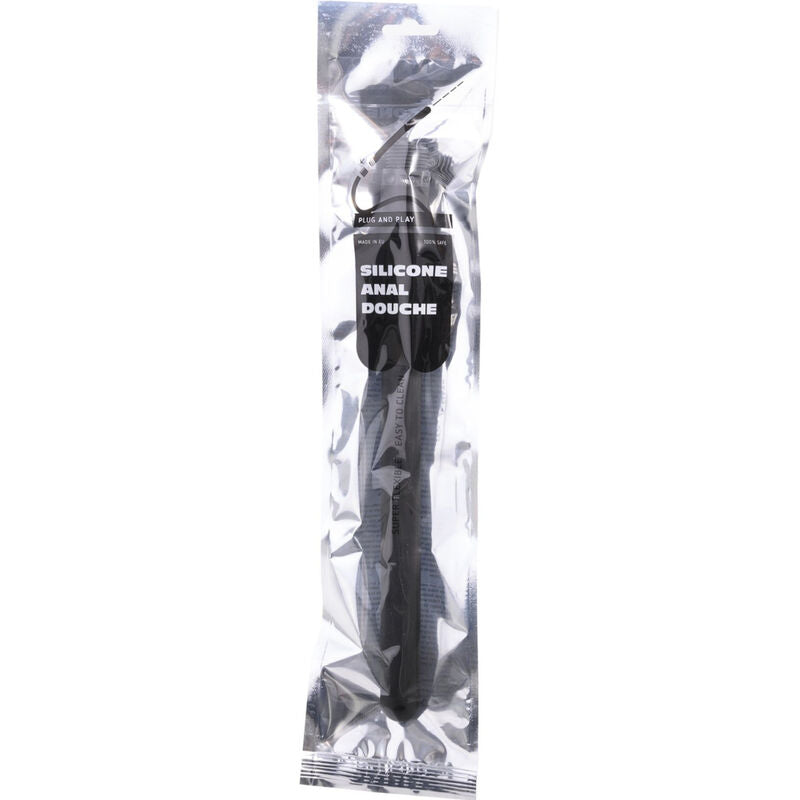 All Black  Ducha Anal Silicona 27 Cm