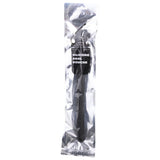 All Black Ridged Ducha Anal Silicona 27cm