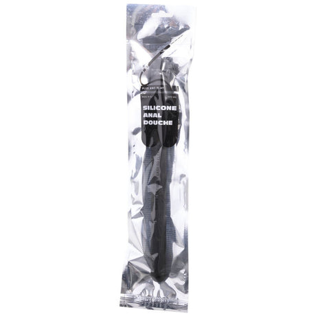All Black - Beaded Ducha Anal Silicona 27 Cm
