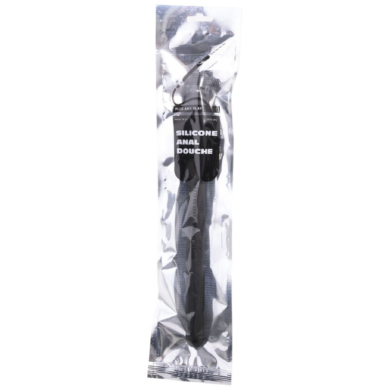 All Black Mega Ripple Ducha Anal Silicona 28.5cm
