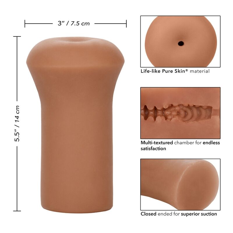 Calexotics - Masturbador Boundless Stroker Color Caramelo