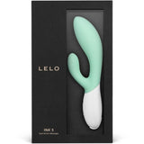 Lelo - Ina 3 Verde Vibrador Rabbit Lujo Verde Agua