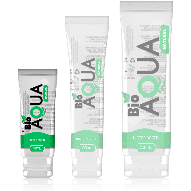 Bioaqua Lubricante Ingredientes Naturales Base Agua 50 Ml