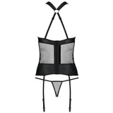 Passion - Amanda Corset Cuero Ecologico L/Xl