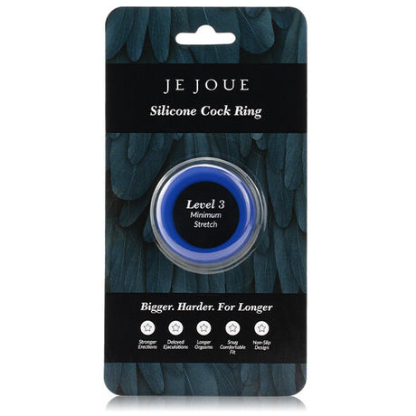 Je Joue - Anillo Silicona Azul - Estrangulamiento Minimo