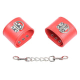 Ohmama Fetish - Esposas Rojas Cierre A Presión